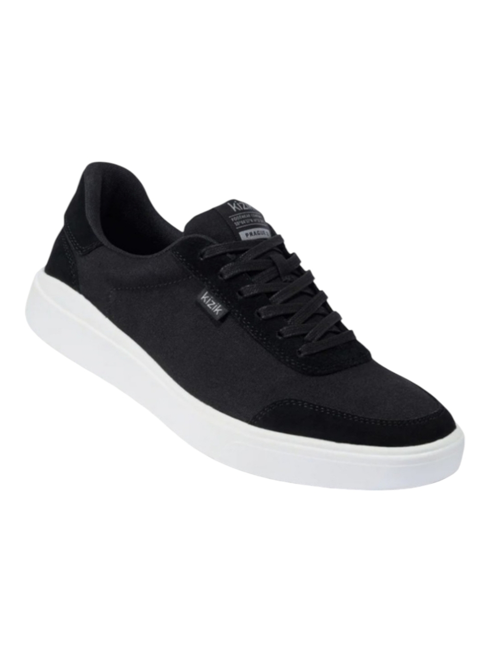 Kizik Prague 2 Black Hands Free Slip On Sneakers Black Men's 11 W Wide